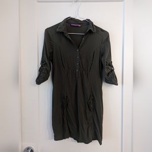 Green Smart Set long blouse